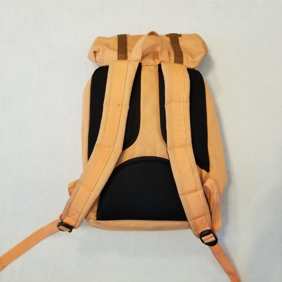 Herschel Poly Backpack For Unisex Salmon Apricot Pink Small Bag Bright Canvas - Picture 7 of 16